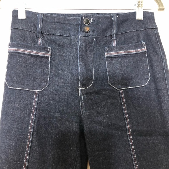 Pilcro and the Letterpress high rise flare jeans - Picture 5 of 9